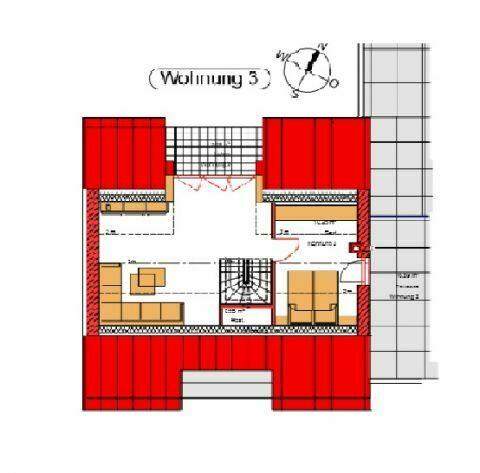 Galerie-Maisonettewohnung mit Dachterrasse Senden