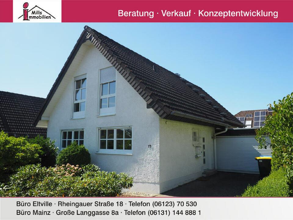 Erstklassiges freistehendes Haus mit Süd-West Garten in Top-Lage Geisenheim