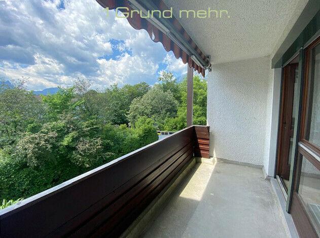 Hübsche, helle 2-Zimmer-Wohnung mit Balkon + sonniger Süd/West-Loggia in gepflegter Wohnanlage Bad Reichenhall