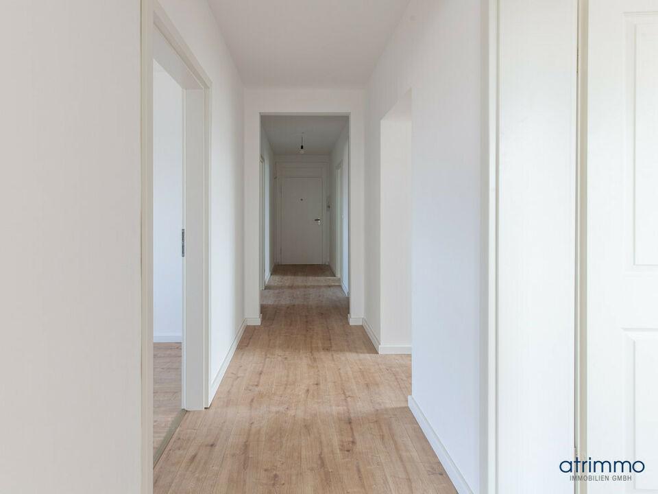 Sanierte und barrierefreie 4-Zimmer-Wohnung mit Südbalkon und Weitblick in Rheinnähe Düsseldorf