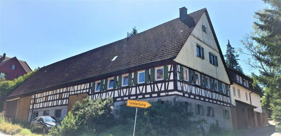 Historisches Fachwerkhaus mit Garten und großer Scheune Baden-Württemberg