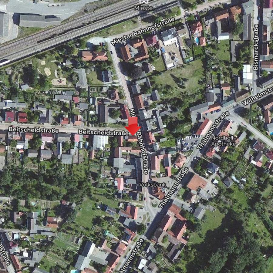 Baugrundstück im Zentrum von Mieste, ideale Bahnanbindung Sachsen-Anhalt