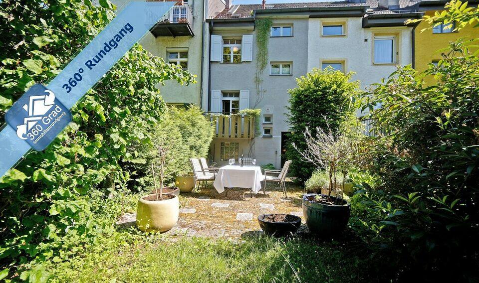 Rarität in Nymphenburg! Stilvolles, denkmalgeschütztes Reihenmittelhaus - jetzt online besichtigen! Kirchheim bei München