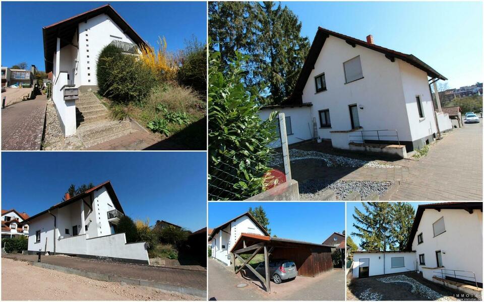 Einfamilienhaus mit Anbau und Doppelcarport - gute Lage - allerdings renovierungsbedürftig Rheinland-Pfalz