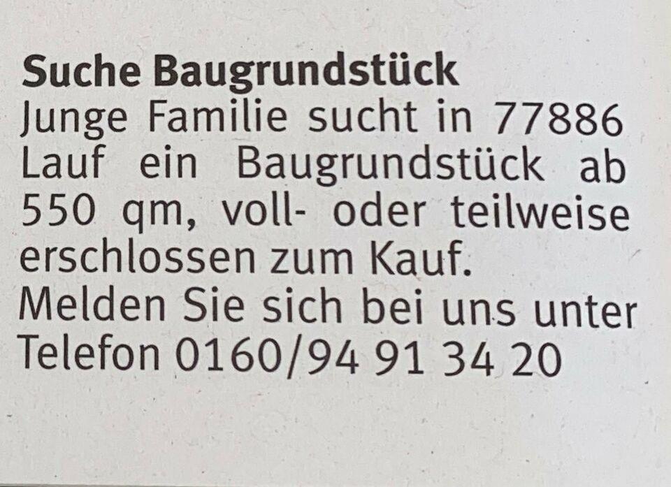 !! Suchen dringend Bauplatz !! Baden-Württemberg