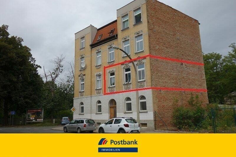 Vermietete Eigentumswohnung im 1. Obergeschoss - aus Bankenverwertung Sachsen-Anhalt