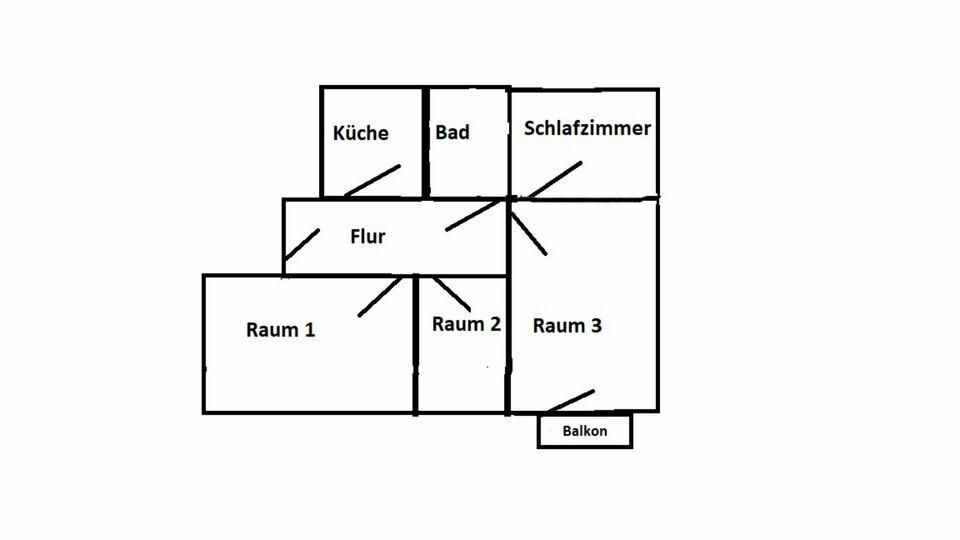 Eigentumswohnung in Oschatz 72m² 4 Raum Dr.-Wilhelm-Külz-Siedlung