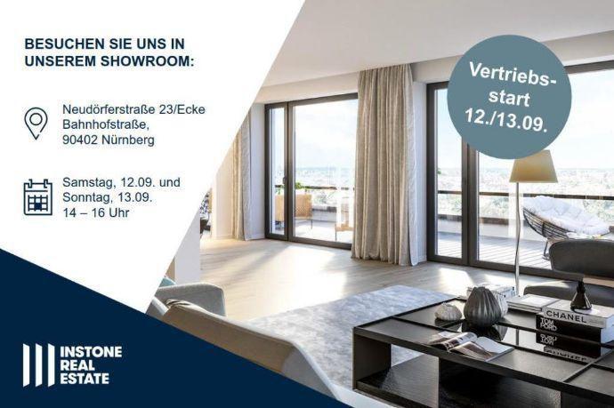 Ihr neues Quartier mit Dachterrasse am Wöhrder See! Familienglück auf fast 140 m² im SEETOR Tower Hafen Nürnberg