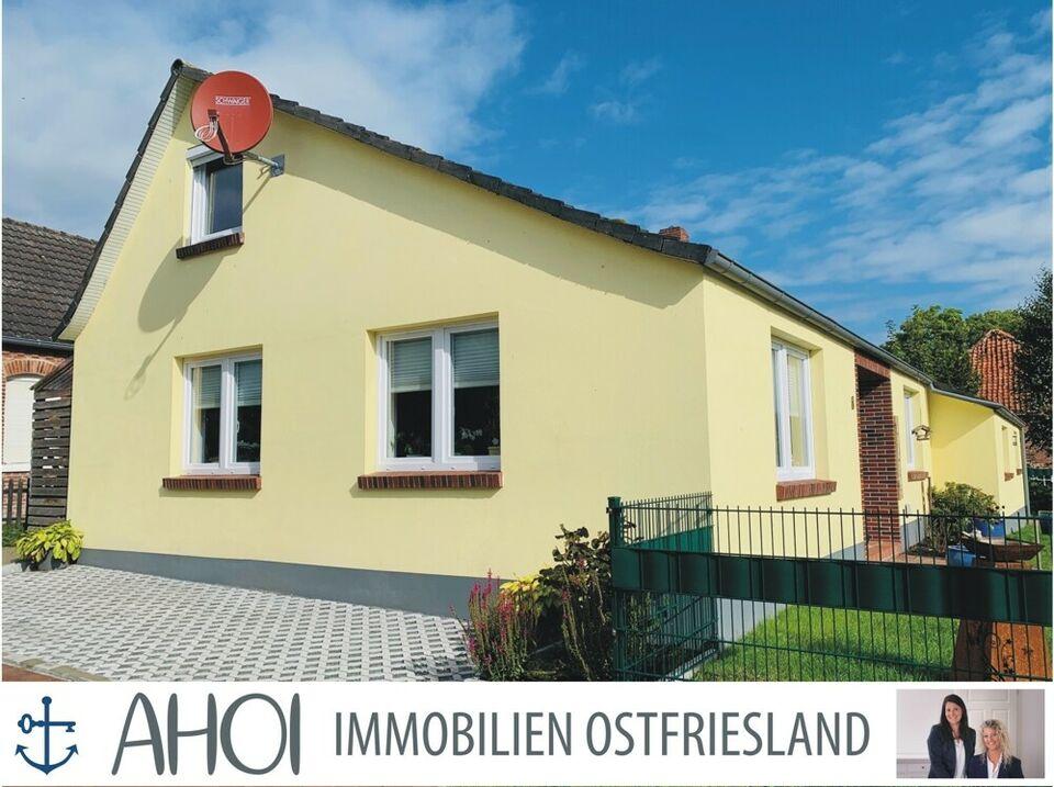 TOP-modernisiertes Einfamilienhaus mit Stellplatz und kleinem Garten Krummhörn