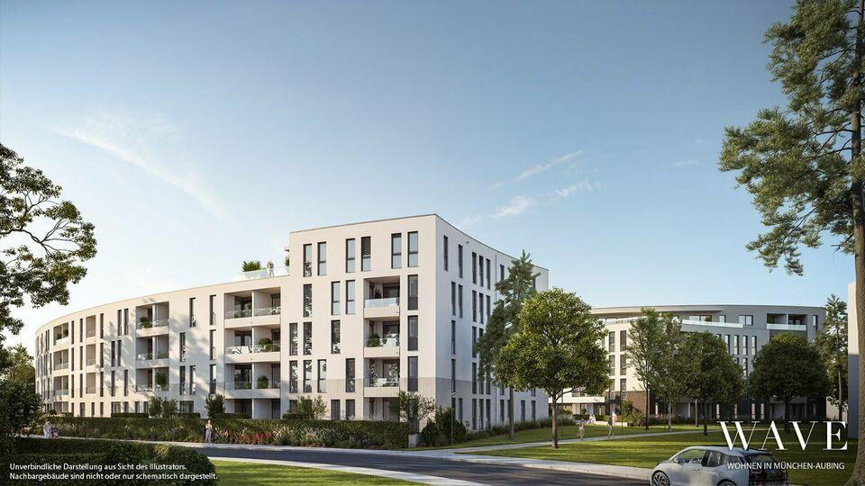 Effizient geplantes 1-Zi.-Apartment mit Loggia Kirchheim bei München