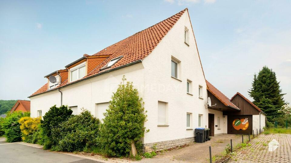 Gepflegte Doppelhaushälfte mit 2 Wohneinheiten und großem Grundstück in Talle Nordrhein-Westfalen