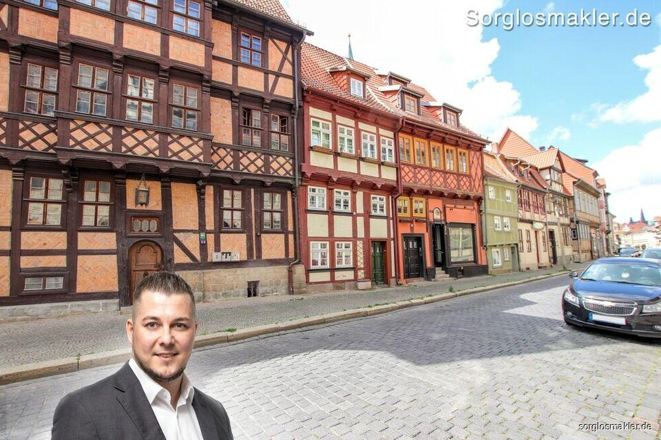 2 Fachwerkhäuser mit Ferienzimmer, Ferienhaus, Gewerbe und Wohnung in Quedlinburg zu verkaufen! Sachsen-Anhalt