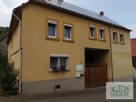 Wohnhaus mit Photovoltaik, Innenhof, Stall + Scheune auf großem Grundstück i.d Ortsmitte, einschl.LF Rheinland-Pfalz