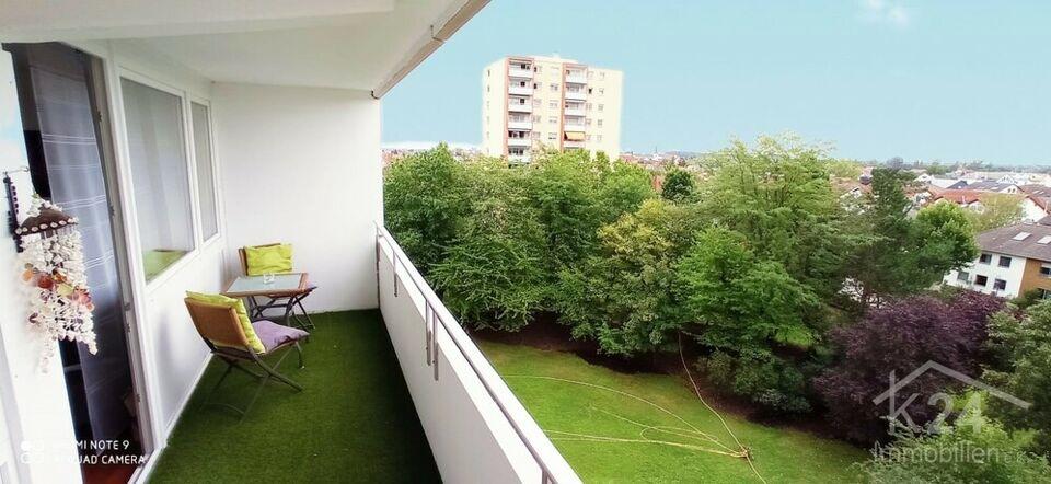 Sehr schöne sonnige und ruhig gelegene 2 Zimmer-Wohnung mit Balkon in Lampertheim zu verkaufen. Lampertheim