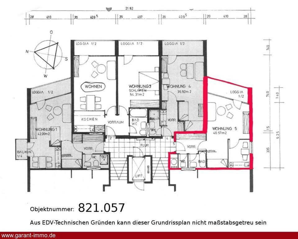Schöne Etagenwohnung in Bad Füssing, Kurort Nr. 1 in Deutschland zu verkaufen! Bad Füssing