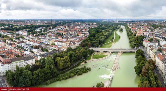 Untere Au - An der Isar: Ruhig gelegene 2 Zimmer-Wohnung mit großzügigem Grundriss Kirchheim bei München