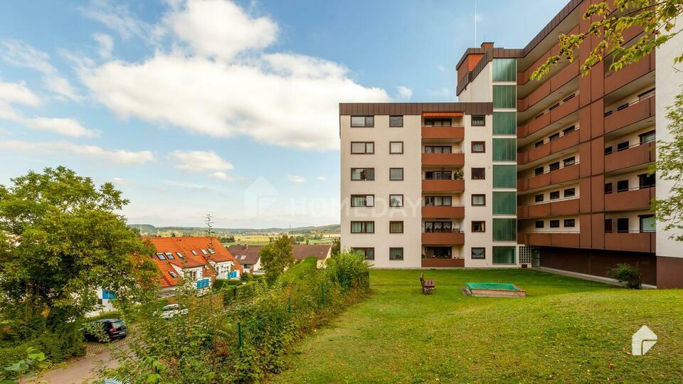 Gut aufgeteilte 3,5-Zimmer-Wohnung mit Südbalkon und EBK in Renningen Baden-Württemberg