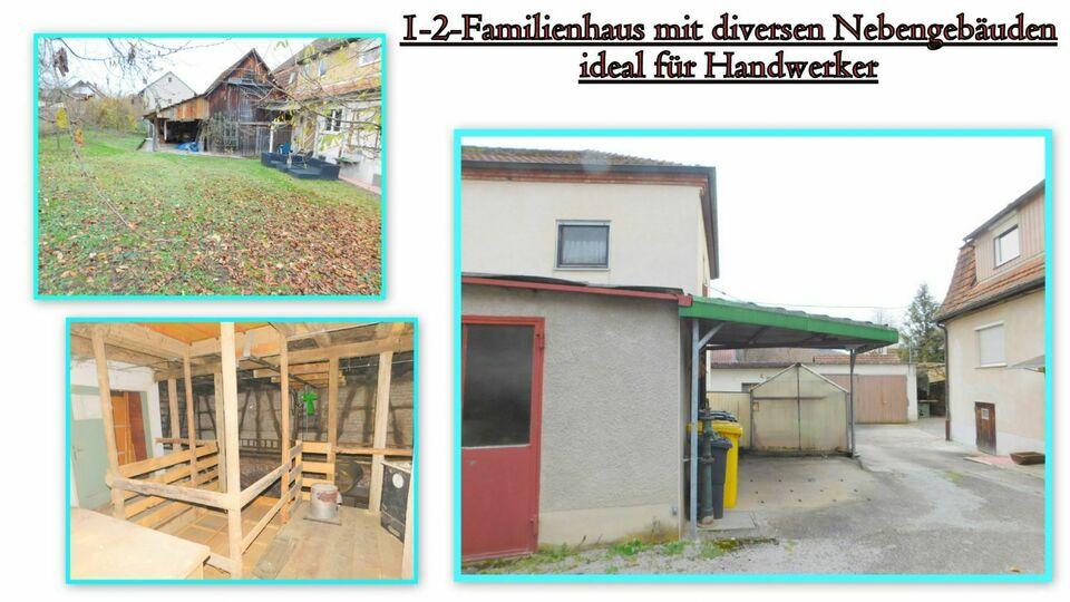 Bastler und Handwerker aufgepasst ! ~1-2-Familienhaus mit diversen Nebengebäuden in zentraler Lage~ Baden-Württemberg
