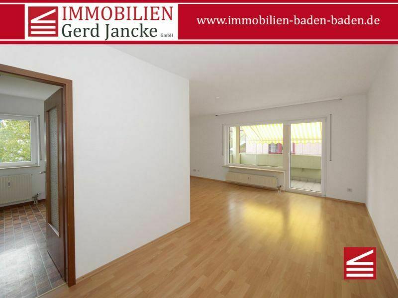Baden-Baden, attraktiv geschnittene 2-Zimmer-Wohnung mit Balkon, Aufzug & TG-Stellplatz! Baden-Württemberg