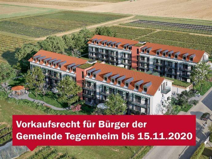Betreutes Wohnen: 2-Zimmer-Wohnung mit Terrasse oder Balkon in Tegernheim Großmehring