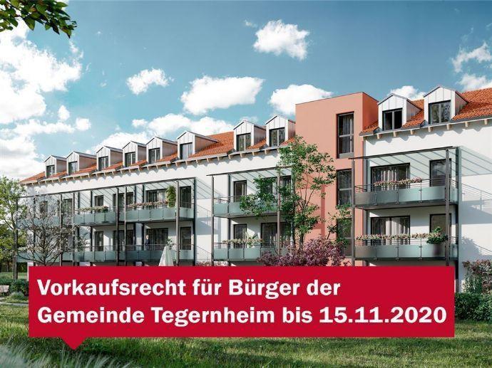 Betreutes Wohnen: 3-Zimmer-Wohnung mit Terrasse oder Balkon in Tegernheim Großmehring