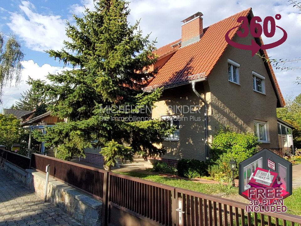 Solides Einfamilienhaus mit herrlichem Sonnengarten in Kleinmachnow zum Kauf: RUHIG. BEGEHRT. FREI. Brandenburg an der Havel
