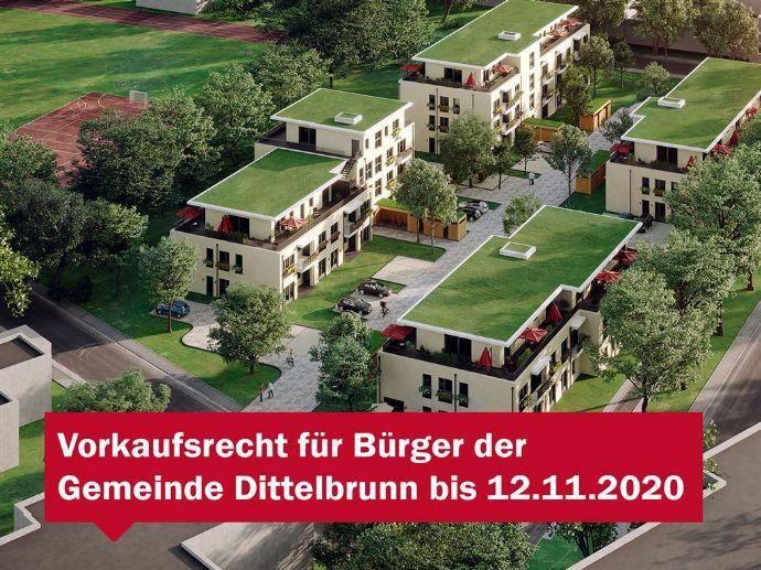 Betreutes Wohnen: 2-Zimmer-Wohnung mit Terrasse Balkon Kreisfreie Stadt Darmstadt