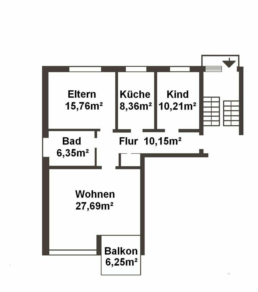 Gemütliche 81m² Eigentumswohnung in Detmold Hiddesen mit Garage Nordrhein-Westfalen