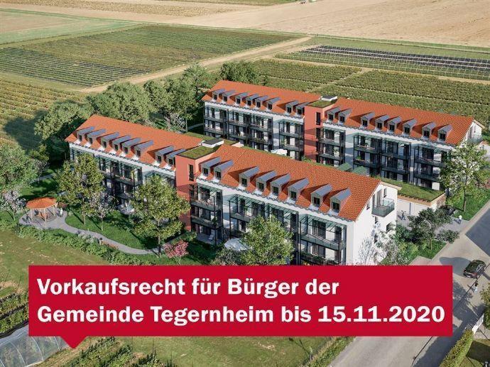 Betreutes Wohnen: 3-Zimmer-Wohnung mit Erker in Tegernheim Kreisfreie Stadt Darmstadt