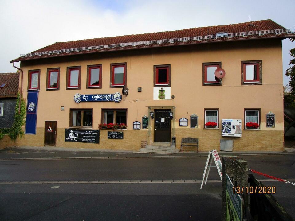 Gastwirtschaft mit historischen Saal in Scheuerfeld Coburg