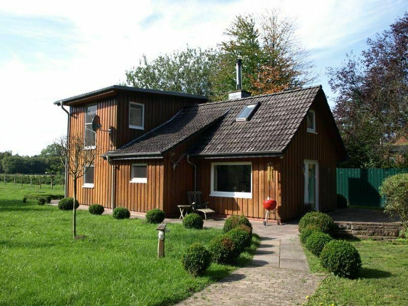 Ruhe und Idylle pur - Ferienhaus direkt am Waldrand Hagen im Bremischen