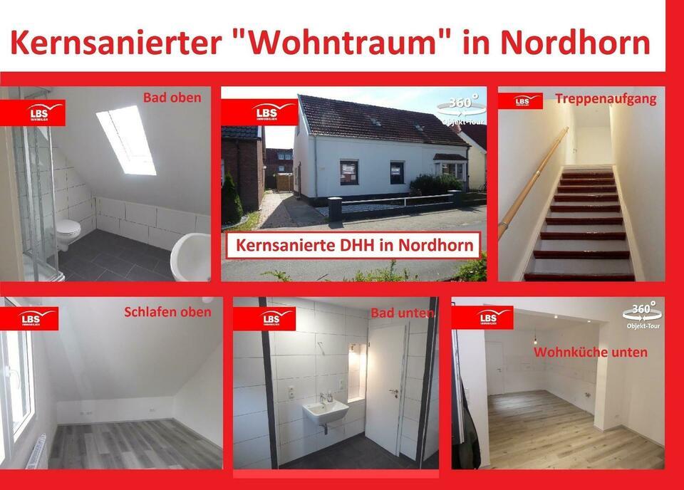 Kernsanierte Doppelhaushälfte in toller Lage von Nordhorn Nordhorn