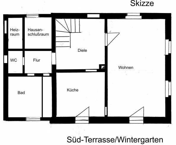 20_HS6441 Ruhiges, sanierungsbedürftiges Haus mit großem Grundstück / Wenzenbach Wenzenbach
