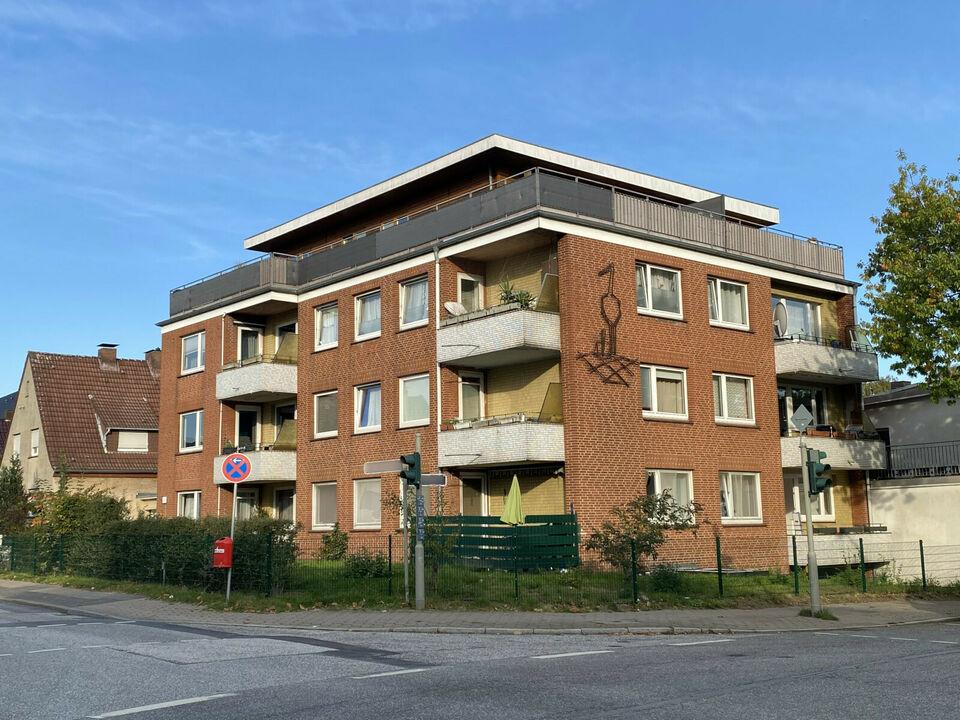 Penthouse mit großer Dachterrasse und 2 Zimmern in Kirchsteinbek/Billstedt Hamburg