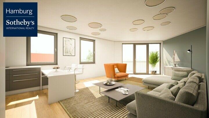 NEUBAU Penthouse mit über 40 qm Dachterrasse + Smart Building Technology + KfW-40 Plus Bauweise Fuhlsbüttel