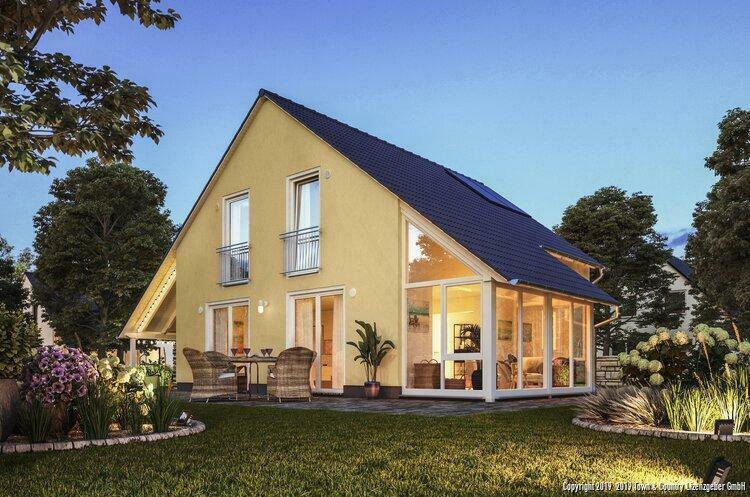 WINTERGARTENHAUS mit CARPORT schlüsselfertiges Massivhaus - warm & gemütlich - Sofort-Finanzierung möglich Fischbach bei Dahn