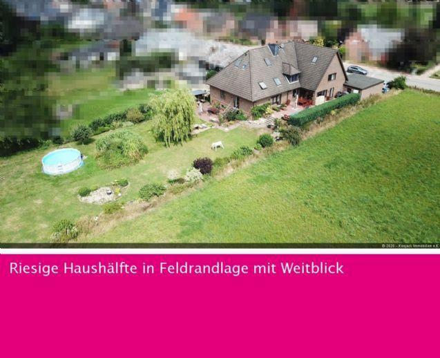 Großzügige Haushälfte in Feldrandlage mit Weitblick Steinburg