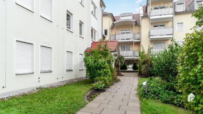 Vermietete 3-Zimmerwohnung mit Balkon und Tiefgarage zentral in Deggendorf Stadt-Au
