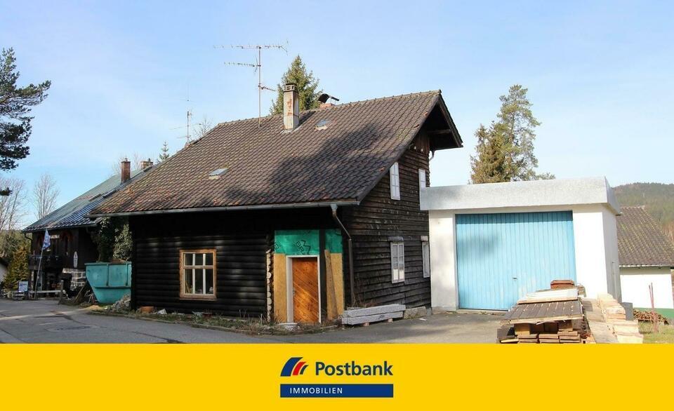 Handwerker aufgepasst! Holzhaus mit Garage in Haidmühle - bayerischer Wald Haidmühle