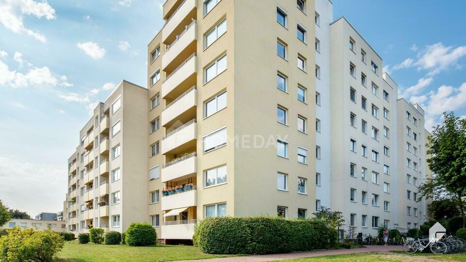 Großzügige Vierzimmerwohnung mit Balkon und Wannenbad in ruhiger Wohnlage Lübeck