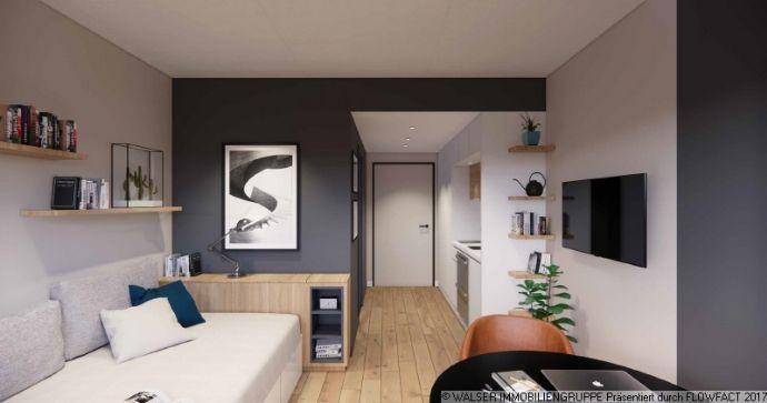 Durchdachtes 1-Zimmer-Apartment mit Dachterrasse in zentraler Lage am südlichen Mainufer Kreisfreie Stadt Frankfurt am Main