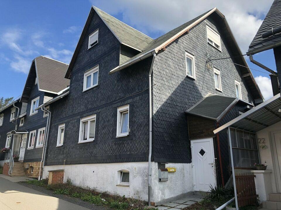 Günstiger als Miete zahlen - Einfamilienhaus mit viel Platz zum Wohnen und Hobbys Mödlareuth (Thüringen)
