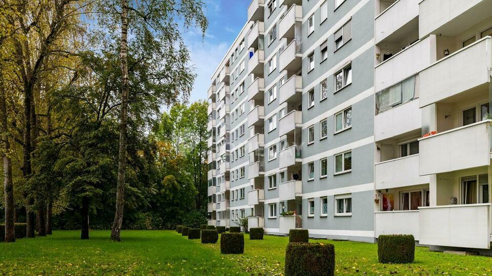 Kapitalanleger aufgepasst! Solide vermietete 1-Zimmer-Wohnung mit Blick ins Grüne Parkstadt Solln