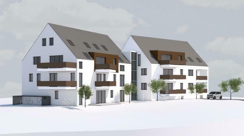 4 Zi.-OG-Stadt-Wohnung in Mössingen; Neubauprojekt; ruhige Lage Baden-Württemberg