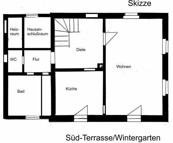 21_HS6441 Ruhiges, sanierungsbedürftiges Haus mit großem Grundstück / Wenzenbach Wenzenbach
