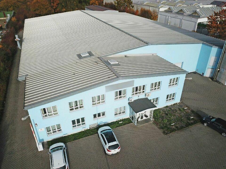 Beheizte Produktionshalle mit angeschlossenem Bürokomplex und Außengelände nahe der A3! Rheinland-Pfalz