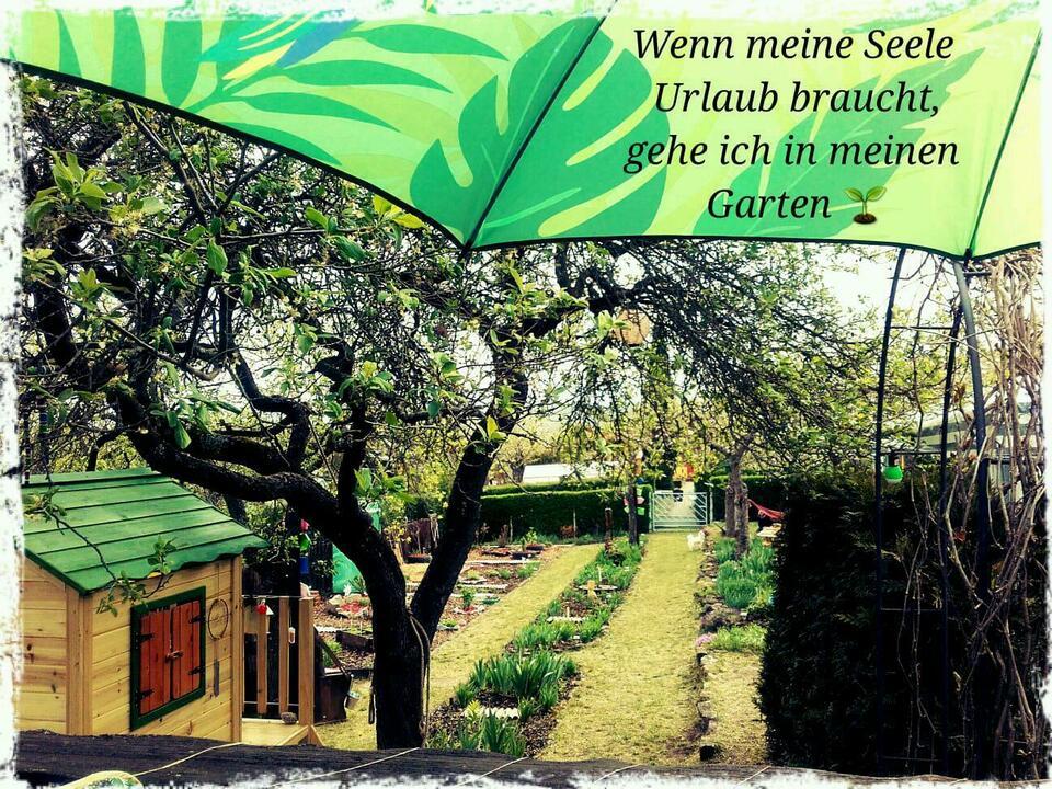 Wunderschöner Familiengarten auf dem Seeberg Mühlhausen/Thüringen