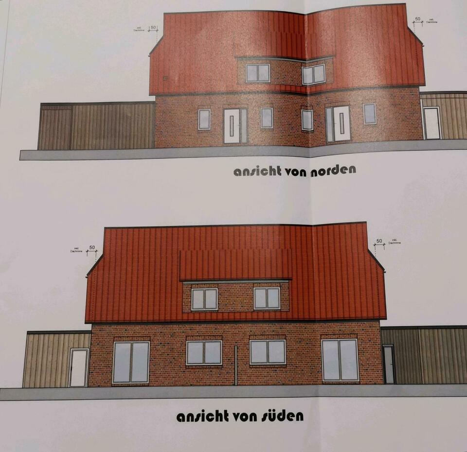 Neubau Doppelhaushälfte in Jever Zentrumsnah Kaufpreis 305.000€ Jever