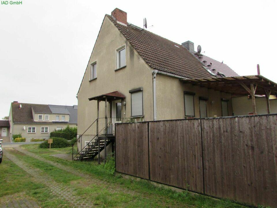 Doppelhaushälfte mit großer Terrasse auf optimalem Grundstück Sachsen-Anhalt