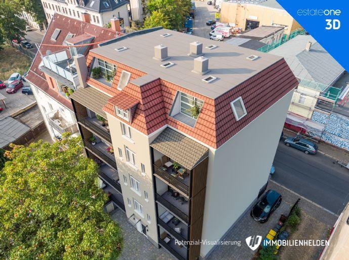 EXKLUSIV! Mehrfamilienhaus in Plagwitz, guter Zustand, voll vermietet, hohes Entwicklerpotenzial! Kreisfreie Stadt Leipzig